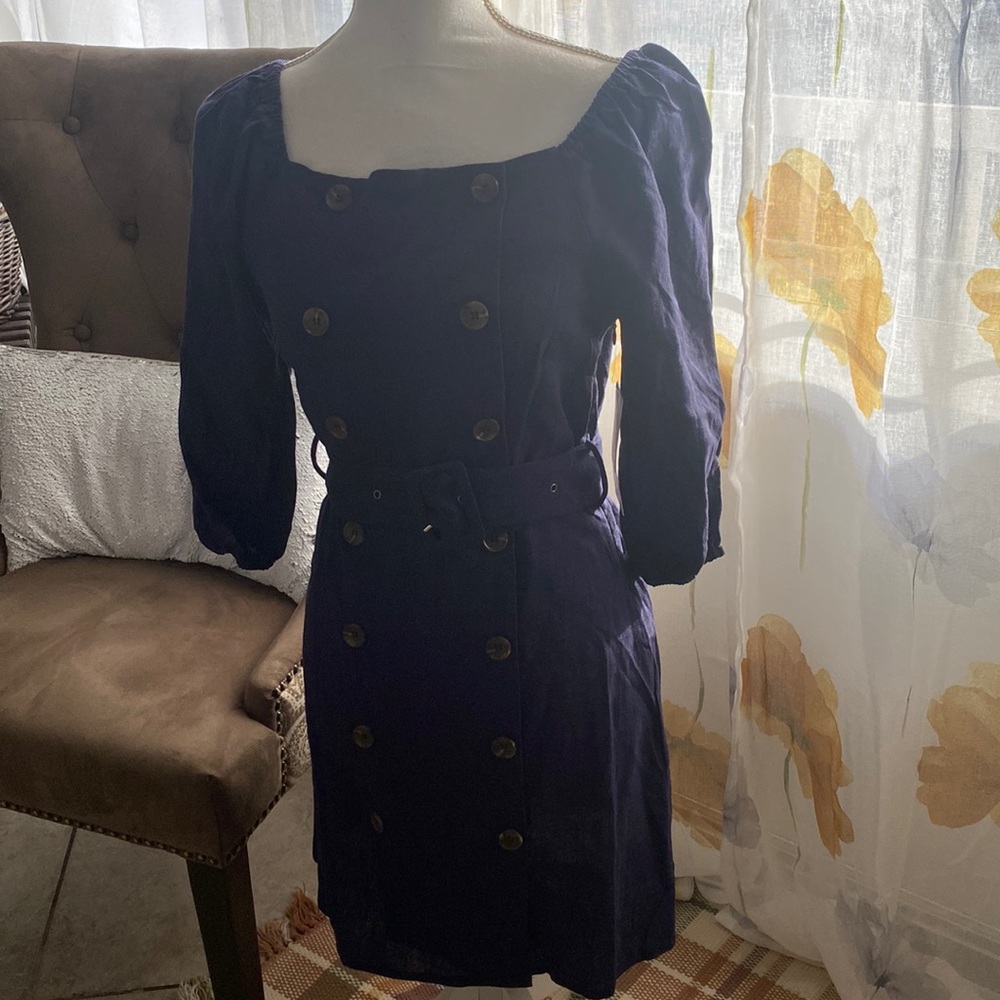 Beautiful navy blue dress 👗